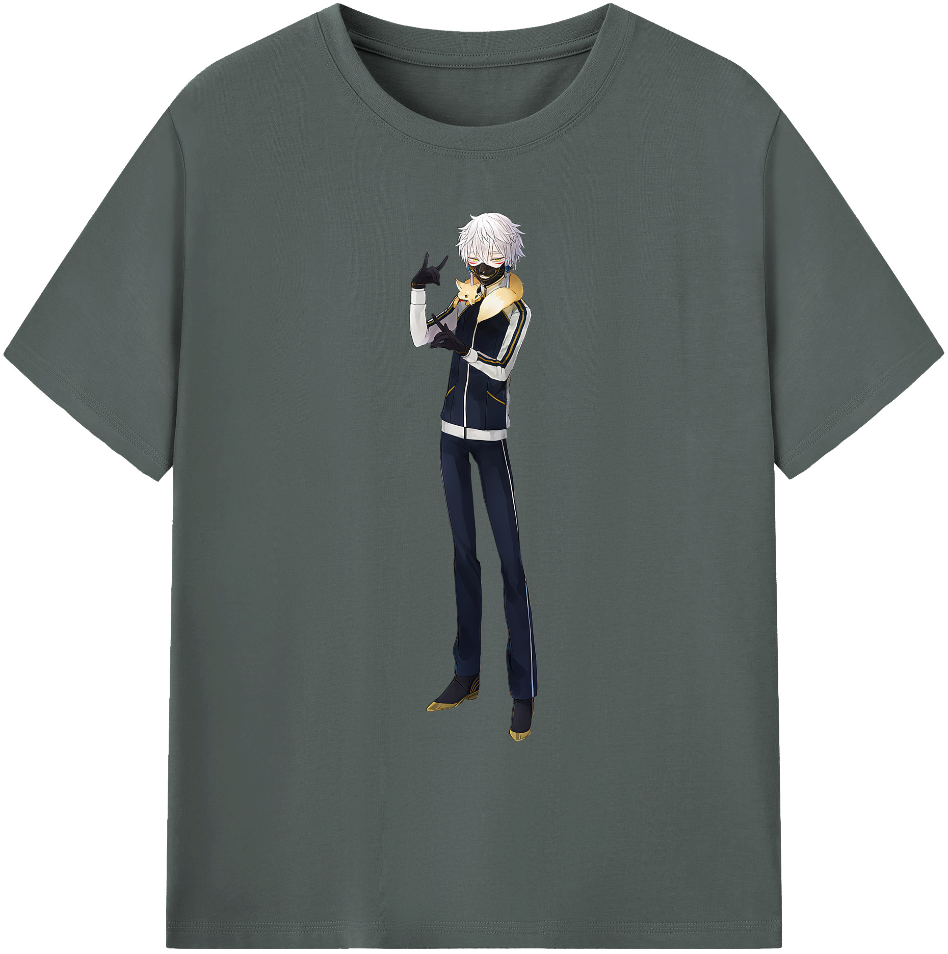 （画像用） 刀剣乱舞 Touken Ranbu 綿100％ メンズ半袖Tシャツ｜肌触りやわらか＆通気性